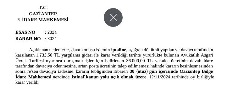Naklen Atama Talebinin Reddine İtiraz